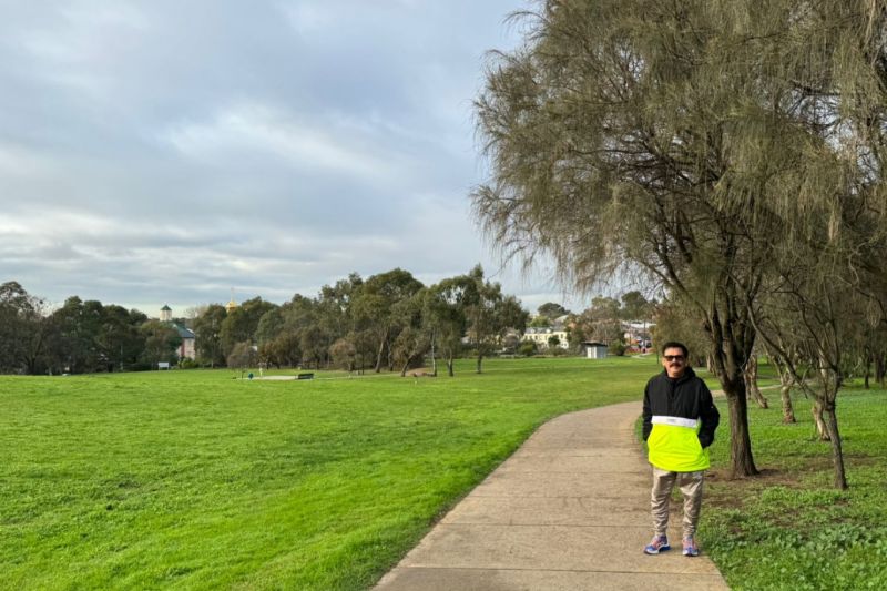 Catatan Ilham Bintang -Jogging Pagi di Allard Park Melbourne
